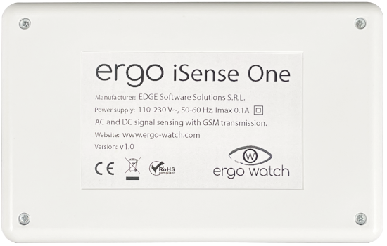 Monitorizare alarme Ergo iSense One